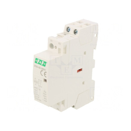 Contactor 2-polar 25A 24VDC NC IP20 | Electronic-mag.ro | Componente Electronice