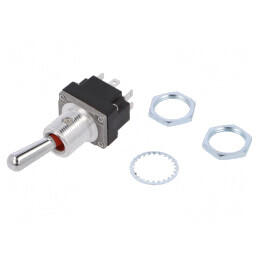 Comutator Basculant DPDT ON-ON 5A 28VAC | Electronic-mag.ro | Componente Electronice