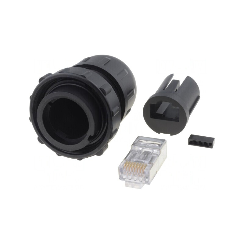 Mufă RJ45 Cat6 Ecranat 8P8C IP67 IP68 | Electronic-mag.ro | Componente Electronice Mufă RJ45 Cat6 Ecranat 8P8C IP67 IP68 | Electronic-mag.ro | Componente Electronice