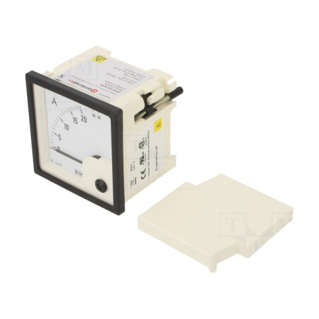 Ampermetru Panou True RMS 0-20A/40A Clasa 1,5 | Electronic-mag.ro | Componente Electronice