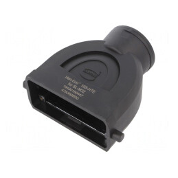 Carcasă pentru Conectori HDC Han-Eco B 16B Drept | Electronic-mag.ro | Componente Electronice