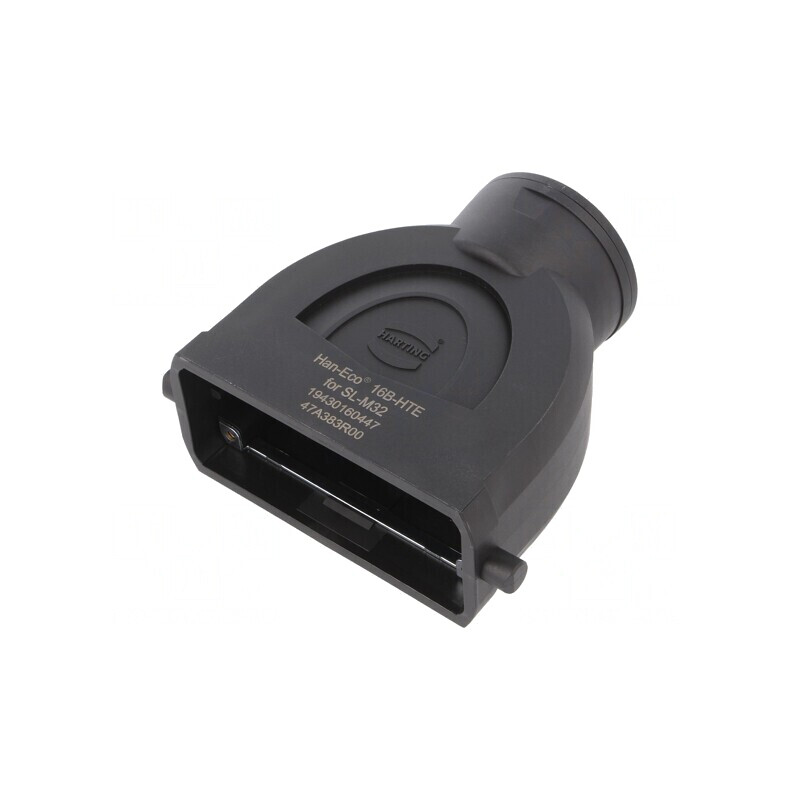 Carcasă pentru Conectori HDC Han-Eco B 16B Drept | Electronic-mag.ro | Componente Electronice