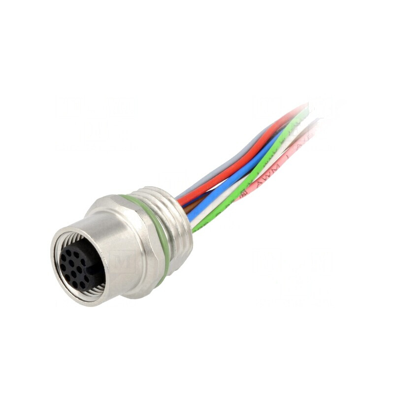 Soclu M12 PIN 12 Mamă DeviceNet CANopen Cabluri 0.5m | Electronic-mag.ro | Componente Electronice