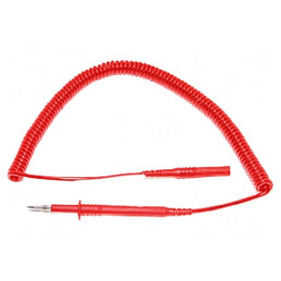 Cablu de Măsurare 20A cu Mufă Banană 4 mm | Electronic-mag.ro | Componente Electronice
