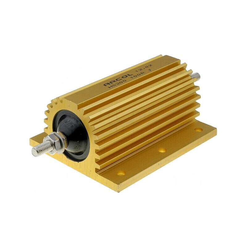 Rezistor Bobinat cu Radiator 4.7Ω 200W ±1% | Electronic-mag.ro | Componente Electronice Rezistor Bobinat cu Radiator 4.7Ω 200W ±1% | Electronic-mag.ro | Componente Electronice