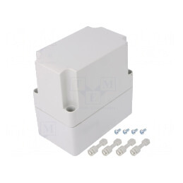 Carcasă universală policarbonat 75x125x120mm | Electronic-mag.ro | Componente Electronice