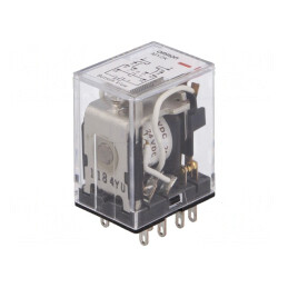 Releu electromagnetic DPDT 24VDC 5A MY2K-US | Electronic-mag.ro | Componente Electronice
