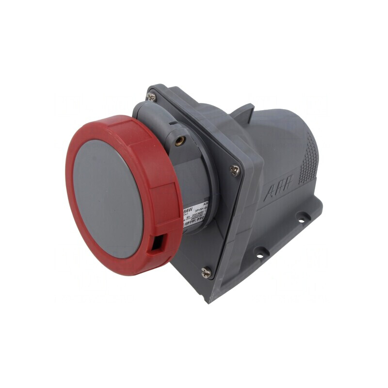 Conector Alimentare AC Trifazat Soclu Mamă Unghi IP67 | Electronic-mag.ro | Componente Electronice