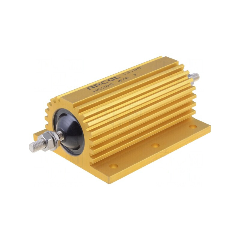 Rezistor Bobinat cu Radiator 47Ω 200W | Electronic-mag.ro | Componente Electronice Rezistor Bobinat cu Radiator 47Ω 200W | Electronic-mag.ro | Componente Electronice
