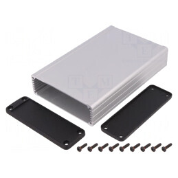 Carcasă aluminiu IP65, 104x160x32mm | Electronic-mag.ro | Componente Electronice