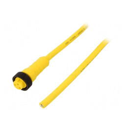 Cablu de conectare 7/8” 3m mufă 9,1A | Electronic-mag.ro | Componente Electronice