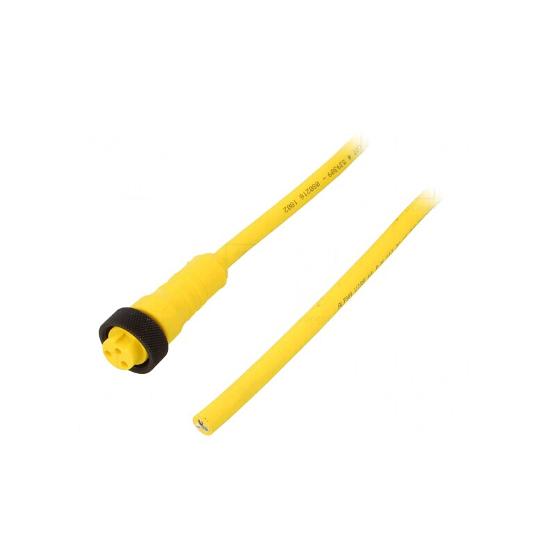 Cablu de conectare 7/8” 3m mufă 9,1A | Electronic-mag.ro | Componente Electronice