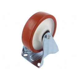 Roată de transport 160mm rigidă 350kg | Electronic-mag.ro | Componente Electronice