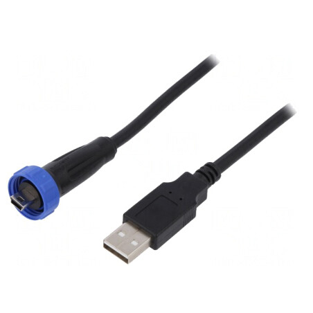 Cablu Adaptor USB A la USB B Mini Etanș IP68 4.5m | Electronic-mag.ro | Componente Electronice