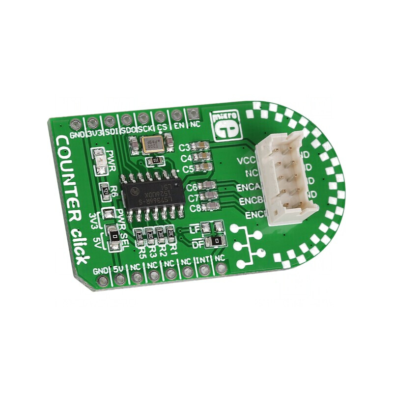 Counter Click Board LS7366R 3.3V/5V | Electronic-mag.ro | Componente Electronice Counter Click Board LS7366R 3.3V/5V | Electronic-mag.ro | Componente Electronice