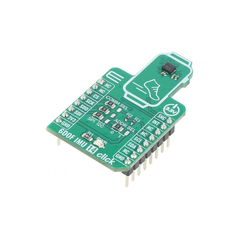Accelerometru și Giroscop I2C/SPI 6DOF IMU 14 Click | Electronic-mag.ro | Componente Electronice Accelerometru și Giroscop I2C/SPI 6DOF IMU 14 Click | Electronic-mag.ro | Componente Electronice