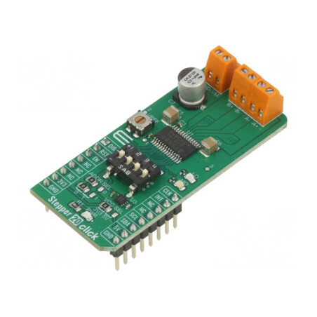 Controler Motor Pas GPIO/I2C TB67S580FNG - Stepper 20 Click | Electronic-mag.ro | Componente Electronice