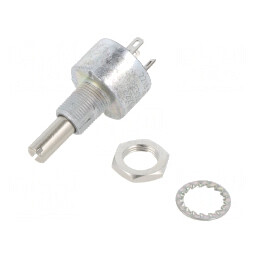 Potențiometru axial 2,2kΩ 3W linear 6mm | Electronic-mag.ro | Componente Electronice