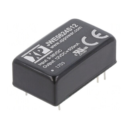 Convertor DC/DC 6W 9-36V la 12V 500mA DIP16 | Electronic-mag.ro | Componente Electronice