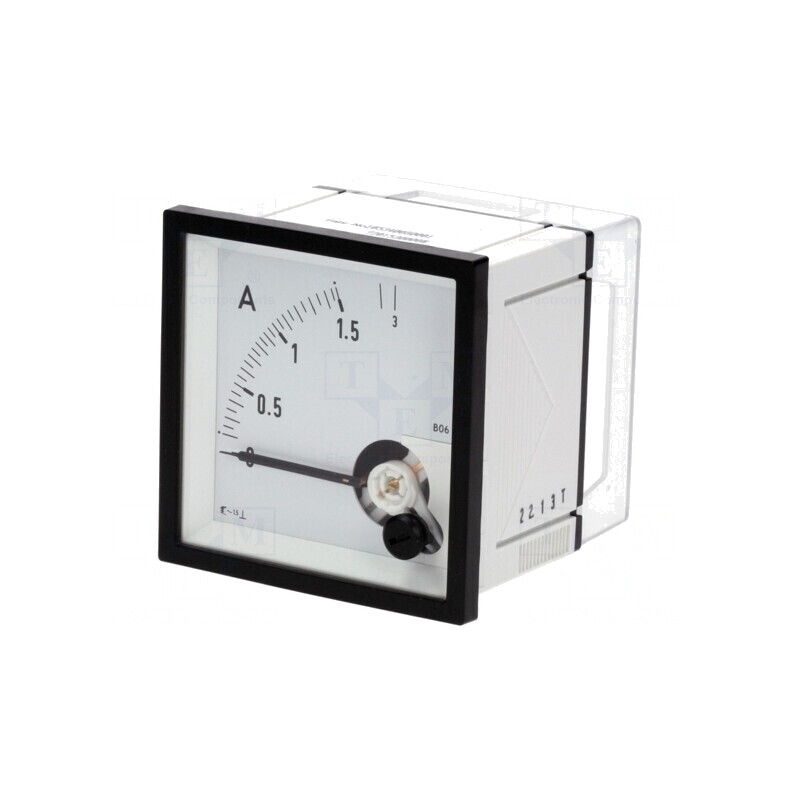 Ampermetru Panou AC 0-3A True RMS Clasa 1.5 | Electronic-mag.ro | Componente Electronice Ampermetru Panou AC 0-3A True RMS Clasa 1.5 | Electronic-mag.ro | Componente Electronice