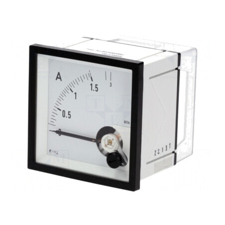 Ampermetru Panou AC 0-3A True RMS Clasa 1.5 | Electronic-mag.ro | Componente Electronice