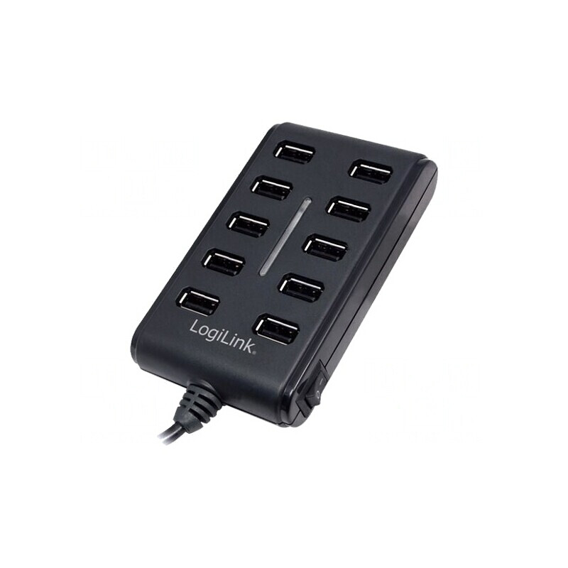Hub USB 2.0 cu 10 Porturi 480Mbps | Electronic-mag.ro | Componente Electronice Hub USB 2.0 cu 10 Porturi 480Mbps | Electronic-mag.ro | Componente Electronice