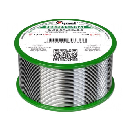 Sârmă de lipit fără plumb 1mm 250g | Electronic-mag.ro | Componente Electronice