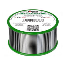 Sârmă de lipit fără plumb 1,5mm 250g | Electronic-mag.ro | Componente Electronice