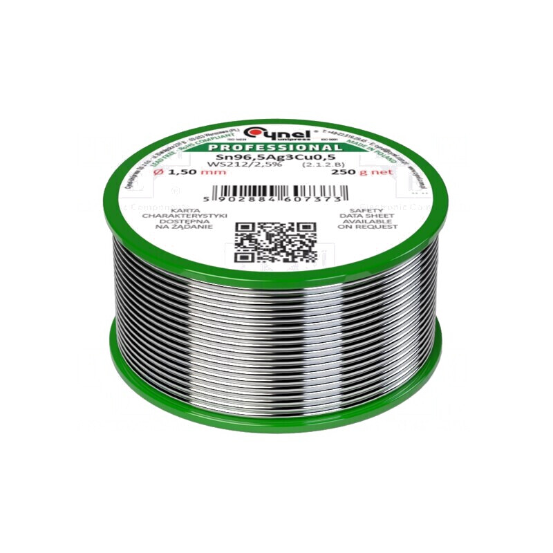 Sârmă de lipit fără plumb 1,5mm 250g | Electronic-mag.ro | Componente Electronice Sârmă de lipit fără plumb 1,5mm 250g | Electronic-mag.ro | Componente Electronice