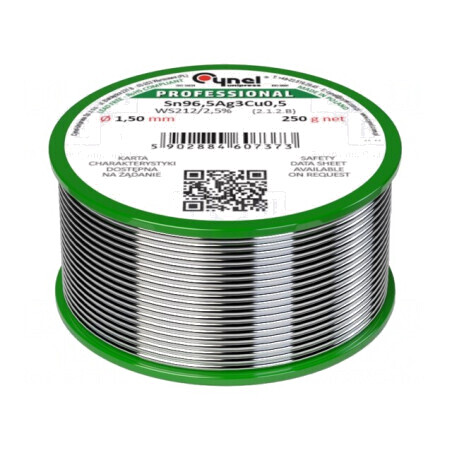 Sârmă de lipit fără plumb 1,5mm 250g | Electronic-mag.ro | Componente Electronice