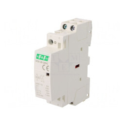 Contactor 2P 25A 24VDC NO IP20 | Electronic-mag.ro | Componente Electronice