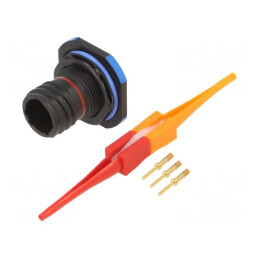 Soclu Conector Militar 9 MIL-DTL-38999 Series III | Electronic-mag.ro | Componente Electronice