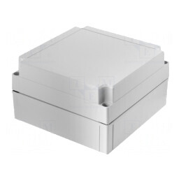 Carcasă Universală Gri 180x180x100mm ABS IK07 | Electronic-mag.ro | Componente Electronice