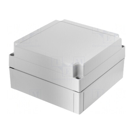 Carcasă Universală Gri 180x180x100mm ABS IK07 | Electronic-mag.ro | Componente Electronice