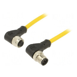 Cablu Conectare M12 4 PIN 5m PVC IP68 | Electronic-mag.ro | Componente Electronice