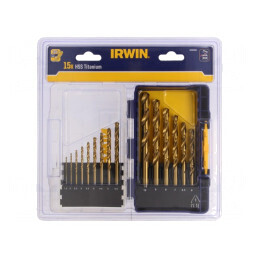 Set Burghie Metal HSS PRO-TiN 15 Buc. | Electronic-mag.ro | Componente Electronice