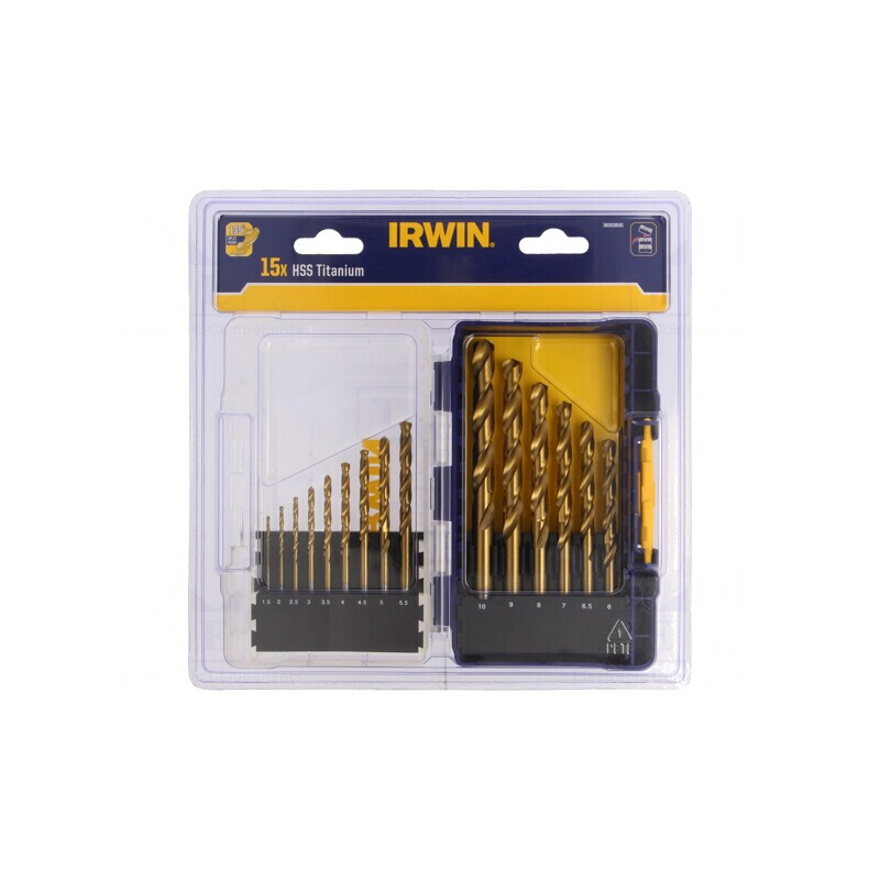 Set Burghie Metal HSS PRO-TiN 15 Buc. | Electronic-mag.ro | Componente Electronice