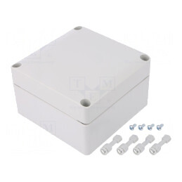 Carcasă Universală Policarbonat 120x120x75mm | Electronic-mag.ro | Componente Electronice
