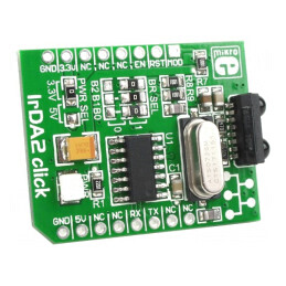 Placă Prototip IRDA2 Click IR Transmițător și Receptor UART