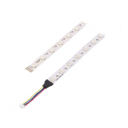 Bandă LED RGB 4,5W 5V 60 diode 1004x10mm