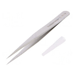 Pensetă Dreaptă 110mm pentru Lucrări de Precizie | Electronic-mag.ro | Componente Electronice