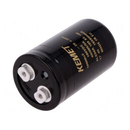 Condensator Electrolitic 10mF 100VDC Ø51x82mm Raster 22.2mm | Electronic-mag.ro | Componente Electronice