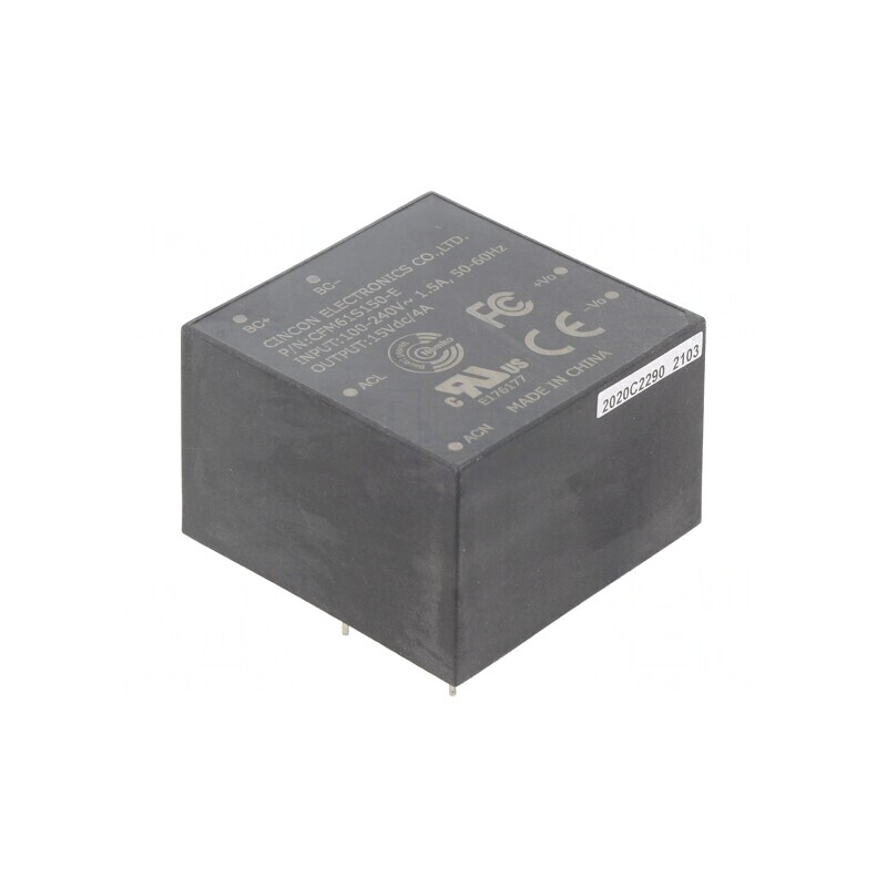 Convertor AC/DC 60W 15VDC CFM61S150-E | Electronic-mag.ro | Componente Electronice