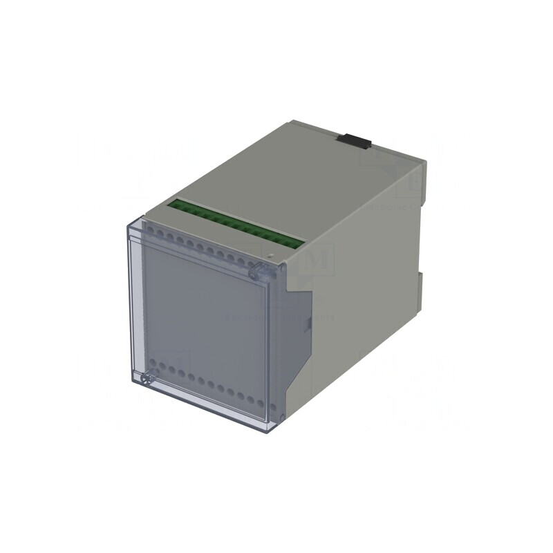 Carcasă DIN 109x70x75mm ABS Gri IP40 | Electronic-mag.ro | Componente Electronice