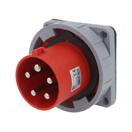 Conector de Alimentare Trifazat 63A 400VAC IP67 | Electronic-mag.ro | Componente Electronice