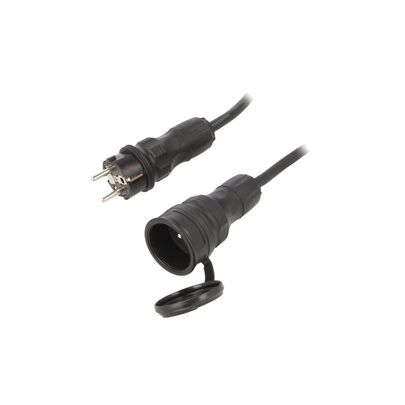 Prelungitor Negru 5m 16A 3x2,5mm2 | Electronic-mag.ro | Componente Electronice Prelungitor Negru 5m 16A 3x2,5mm2 | Electronic-mag.ro | Componente Electronice
