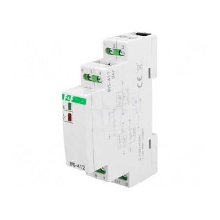 Releu Bistabil de Impulsuri SPDT 16A IP20 24V AC/DC | Electronic-mag.ro | Componente Electronice