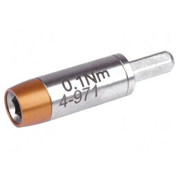 Adaptor Dinamometric 0,1Nm Hexagonal 4mm | Electronic-mag.ro | Componente Electronice