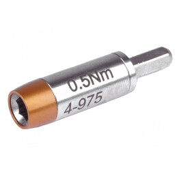 Adaptor Dinamometric 0,5Nm Hexagonal 4mm | Electronic-mag.ro | Componente Electronice