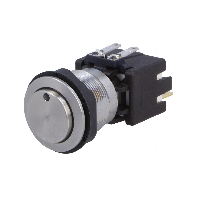 Comutator Anti-Vandalism 19mm 12A 250VAC IP64 | Electronic-mag.ro | Componente Electronice